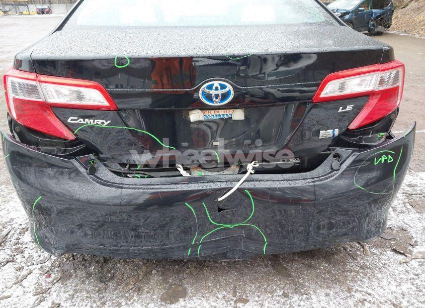 Photo 6 of 2012 Toyota Camry HYBRID LE (VIN 4T1BD1FK5CU047206)