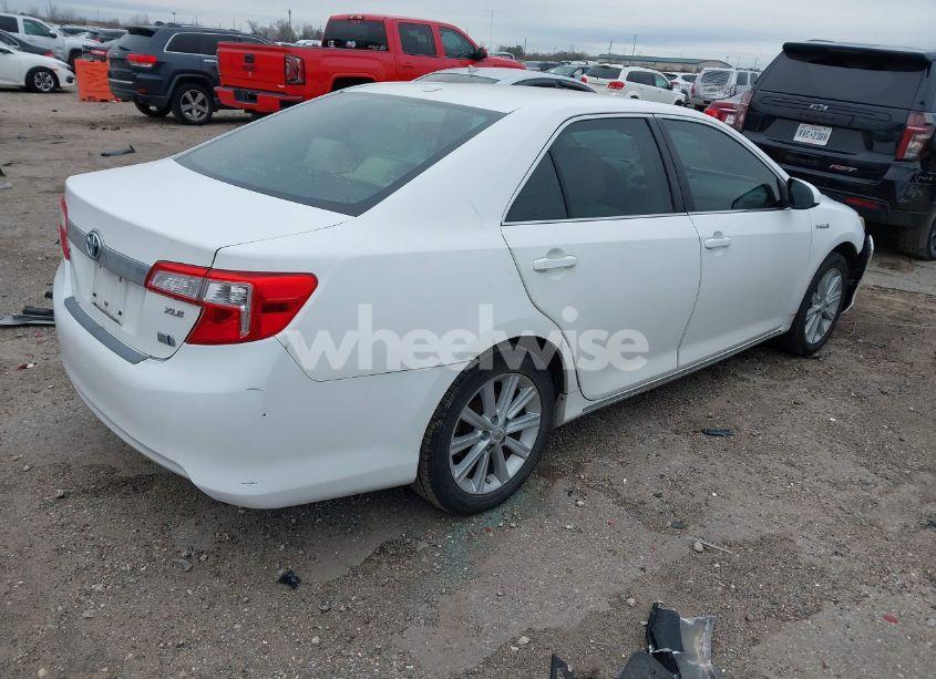 Photo 4 of 2012 Toyota Camry HYBRID XLE (VIN 4T1BD1FK5CU061994)