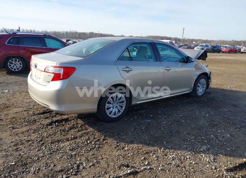 Photo 4 of 2013 Toyota Camry HYBRID LE (VIN 4T1BD1FK5DU076450)