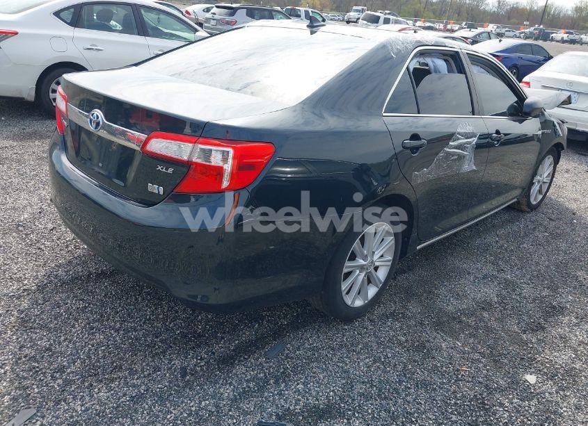 Photo 4 of 2013 Toyota Camry HYBRID XLE (VIN 4T1BD1FK5DU076612)