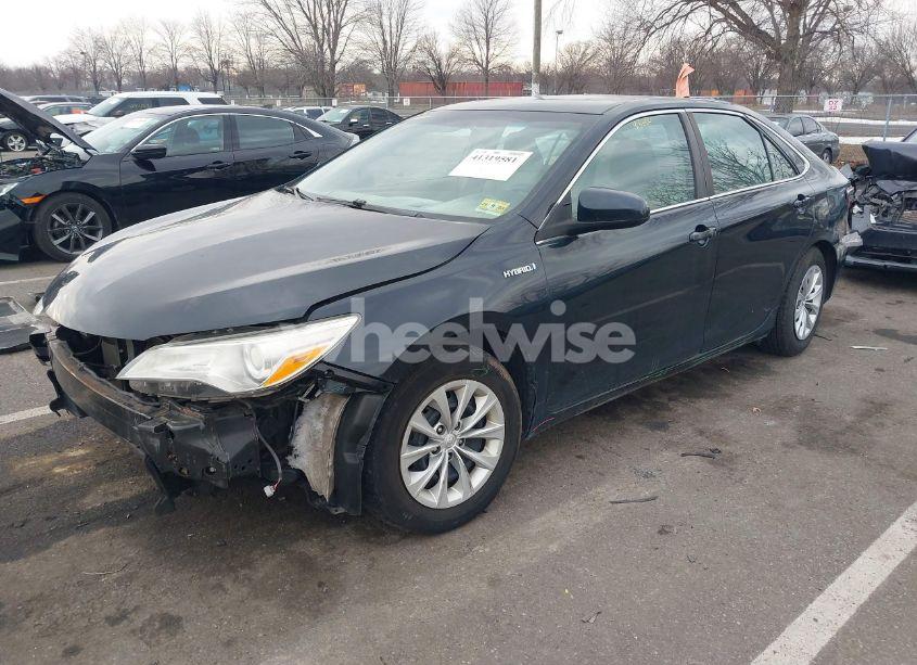 Photo 2 of 2016 Toyota Camry HYBRID LE (VIN 4T1BD1FK5GU186354)