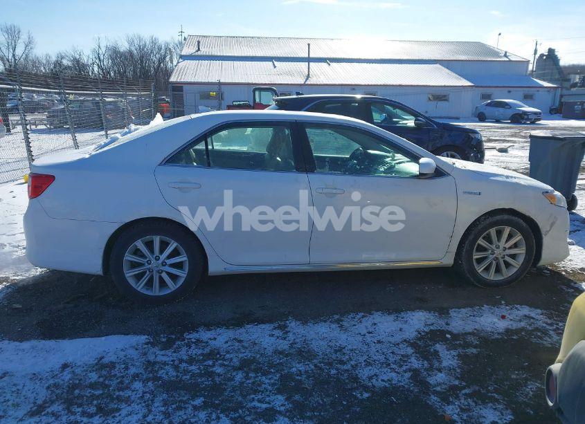 Photo 14 of 2012 Toyota Camry HYBRID XLE (VIN 4T1BD1FK6CU009757)