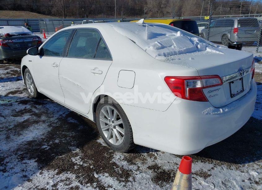 Photo 3 of 2012 Toyota Camry HYBRID XLE (VIN 4T1BD1FK6CU009757)