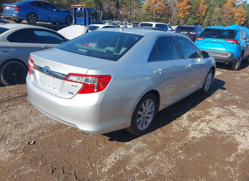 Photo 4 of 2012 Toyota Camry HYBRID XLE (VIN 4T1BD1FK6CU024159)