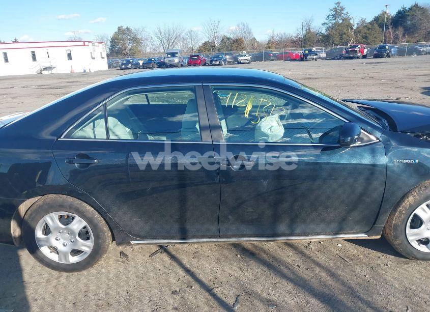 Photo 14 of 2012 Toyota Camry HYBRID LE (VIN 4T1BD1FK6CU035856)