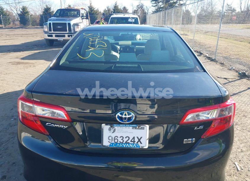 Photo 17 of 2012 Toyota Camry HYBRID LE (VIN 4T1BD1FK6CU035856)