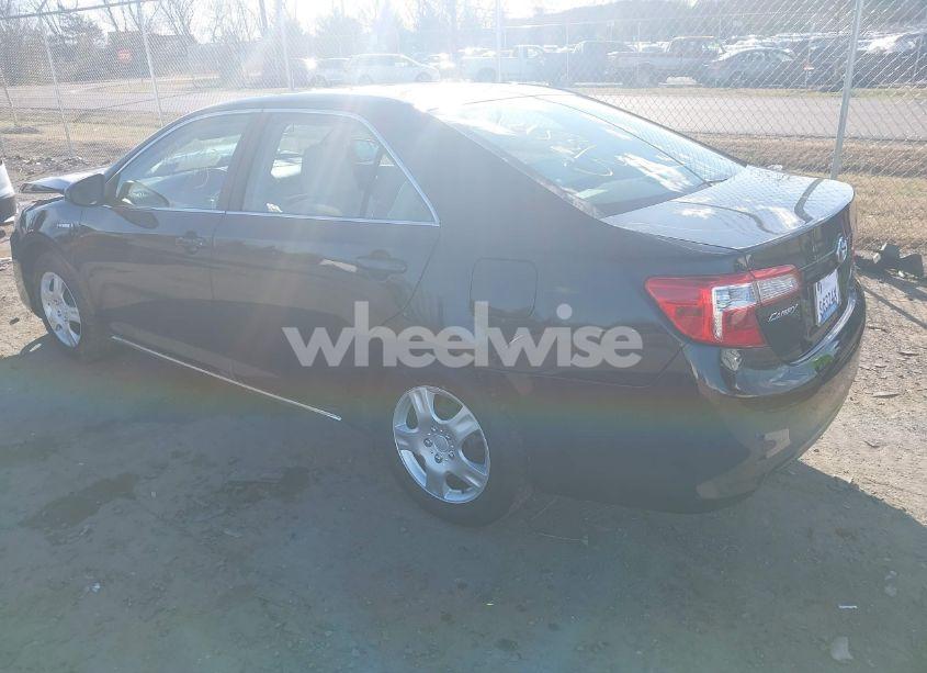 Photo 3 of 2012 Toyota Camry HYBRID LE (VIN 4T1BD1FK6CU035856)