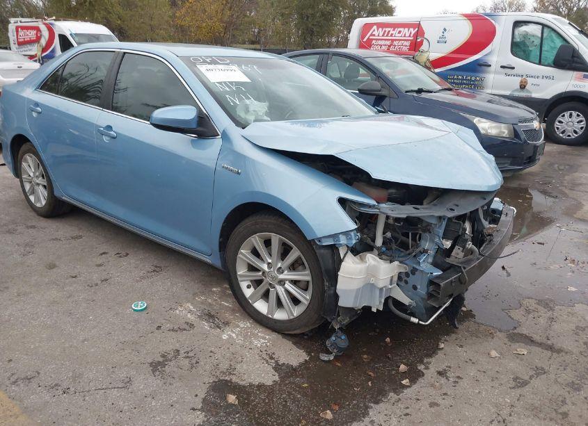 2014 Toyota Camry HYBRID XLE (VIN 4T1BD1FK6EU100725) main photo