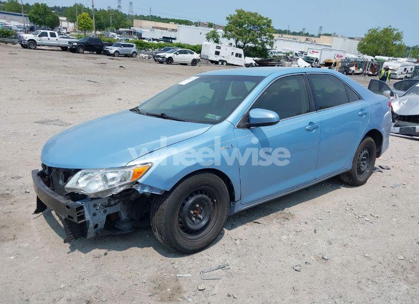 Photo 2 of 2012 Toyota Camry HYBRID XLE (VIN 4T1BD1FK7CU048776)