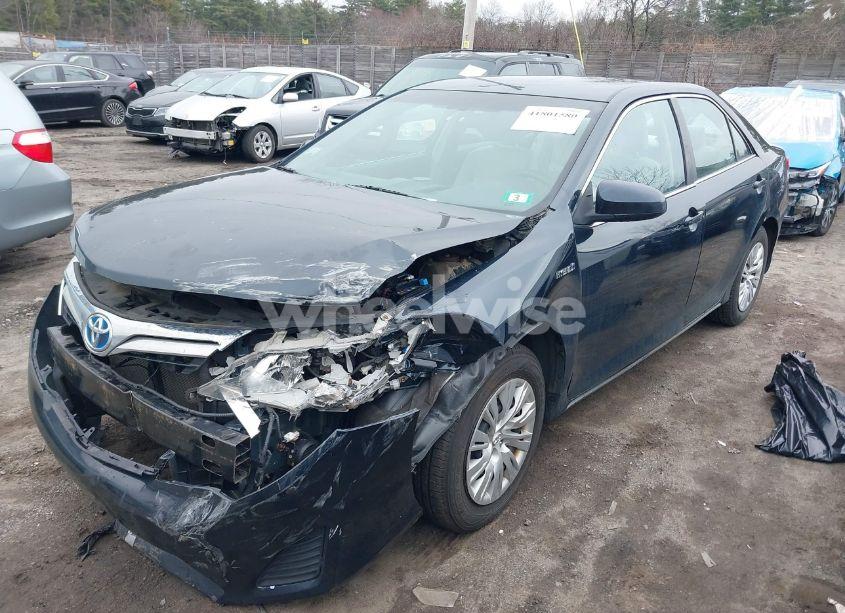 Photo 2 of 2013 Toyota Camry HYBRID LE (VIN 4T1BD1FK7DU078328)