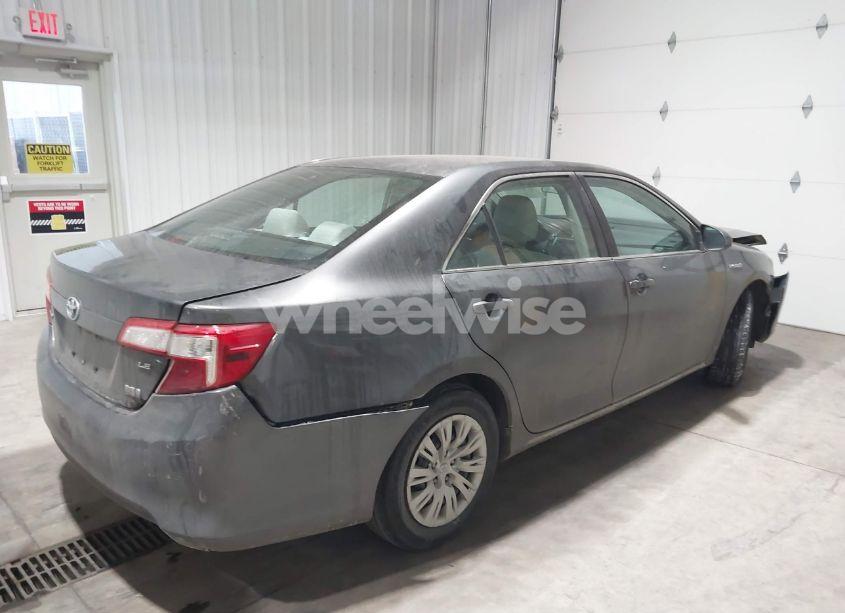 Photo 4 of 2013 Toyota Camry HYBRID LE (VIN 4T1BD1FK7DU078765)