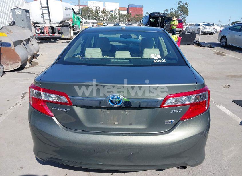 Photo 16 of 2013 Toyota Camry HYBRID XLE (VIN 4T1BD1FK7DU091659)