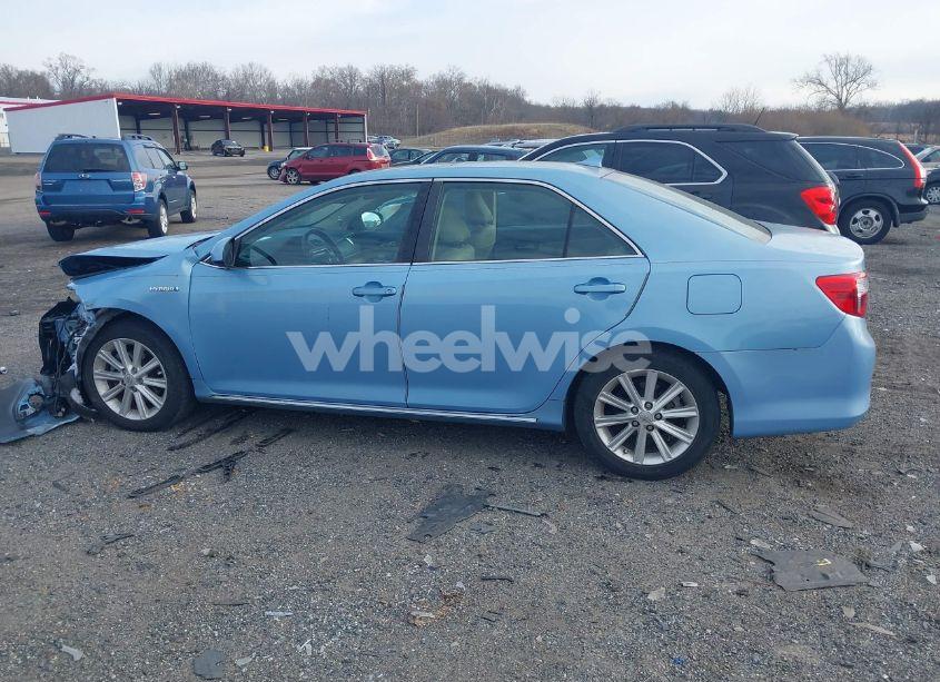 Photo 14 of 2012 Toyota Camry HYBRID XLE (VIN 4T1BD1FK8CU031730)