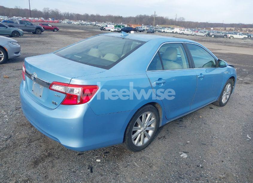 Photo 4 of 2012 Toyota Camry HYBRID XLE (VIN 4T1BD1FK8CU031730)