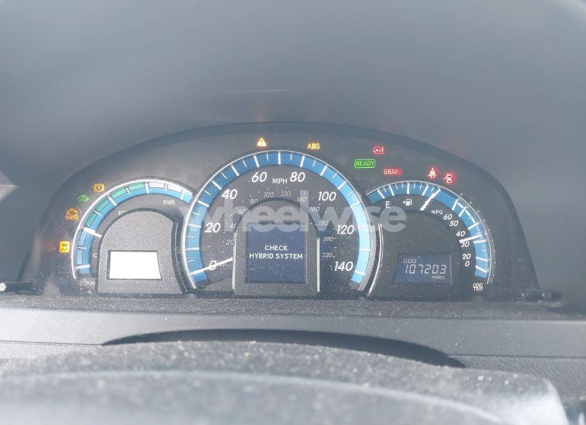 Photo 7 of 2012 Toyota Camry HYBRID XLE (VIN 4T1BD1FK8CU031730)