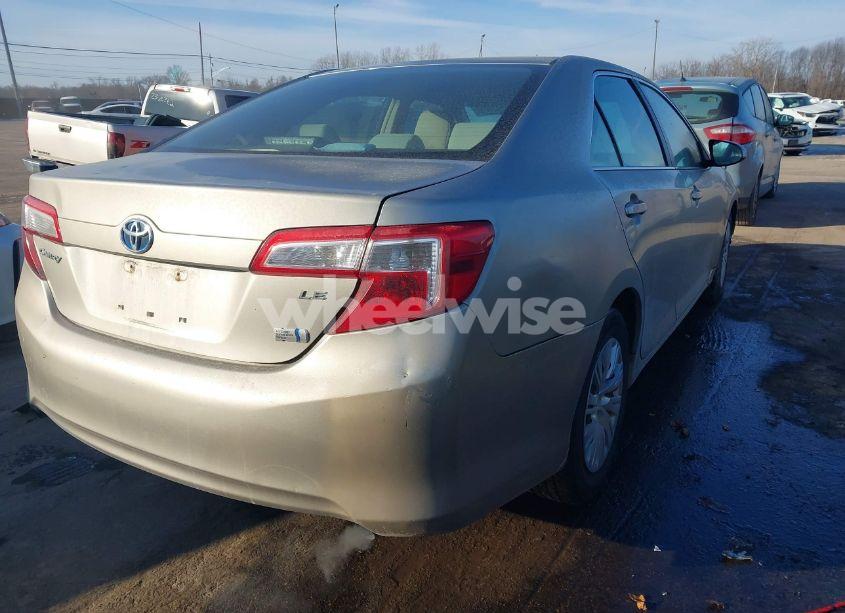 Photo 4 of 2013 Toyota Camry HYBRID LE (VIN 4T1BD1FK8DU093467)