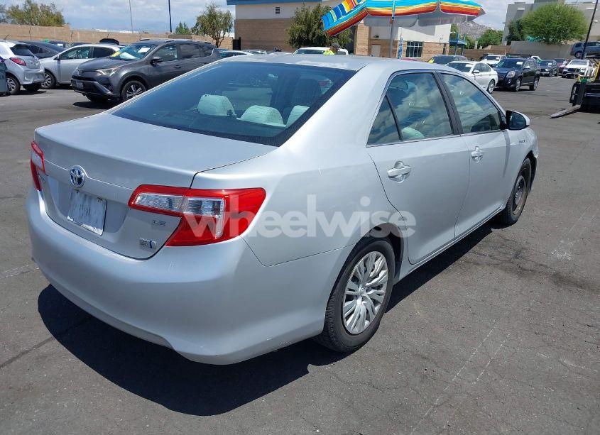 Photo 4 of 2012 Toyota Camry HYBRID LE (VIN 4T1BD1FK9CU004813)