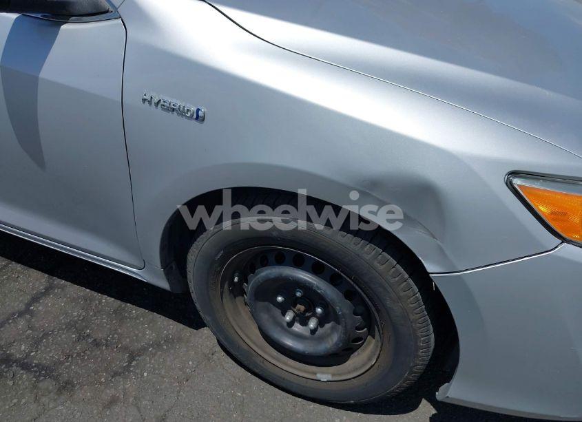 Photo 6 of 2012 Toyota Camry HYBRID LE (VIN 4T1BD1FK9CU004813)