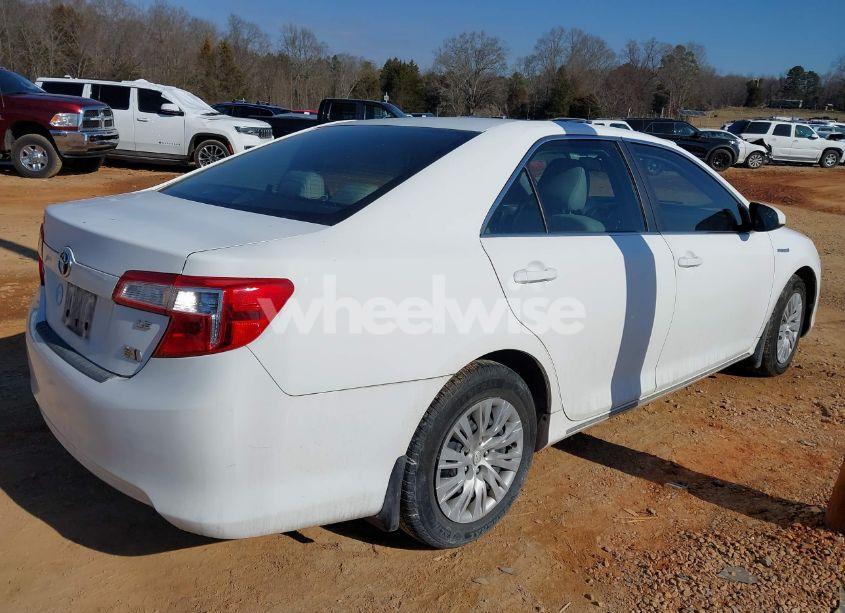 Photo 4 of 2012 Toyota Camry HYBRID LE (VIN 4T1BD1FK9CU005377)
