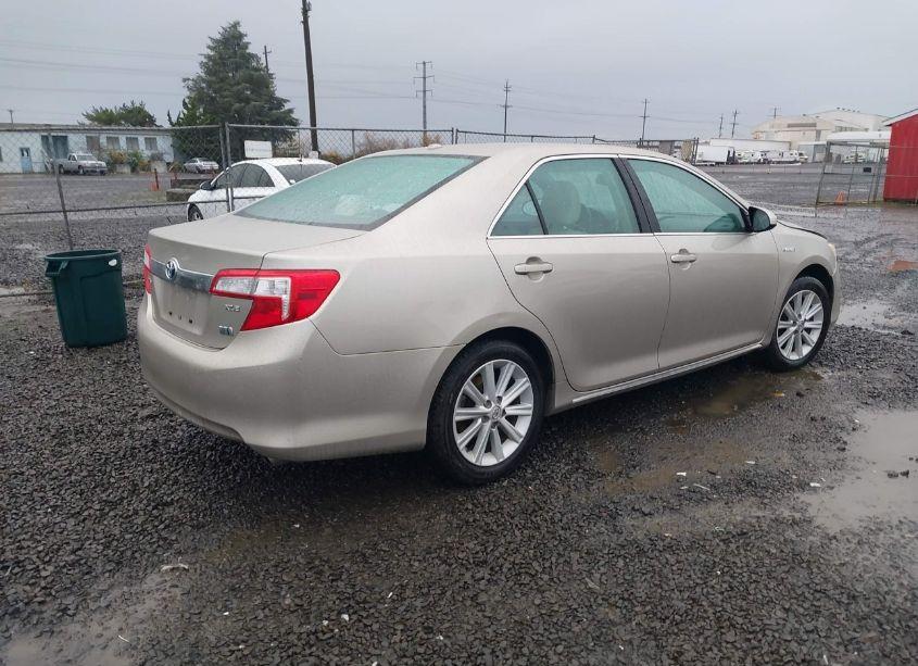 Photo 4 of 2013 Toyota Camry HYBRID XLE (VIN 4T1BD1FK9DU074443)