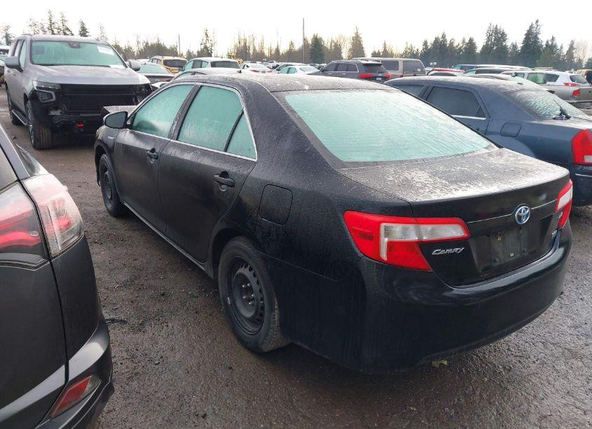 Photo 3 of 2013 Toyota Camry HYBRID LE (VIN 4T1BD1FK9DU077438)