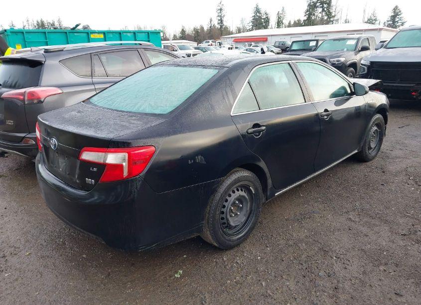 Photo 4 of 2013 Toyota Camry HYBRID LE (VIN 4T1BD1FK9DU077438)