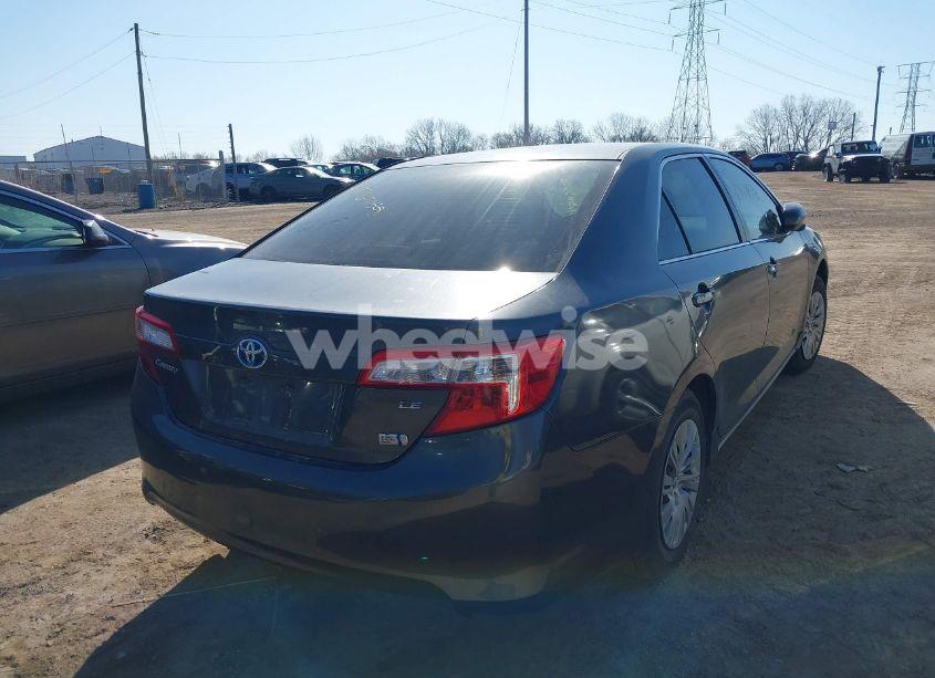 Photo 4 of 2013 Toyota Camry HYBRID LE (VIN 4T1BD1FK9DU081974)