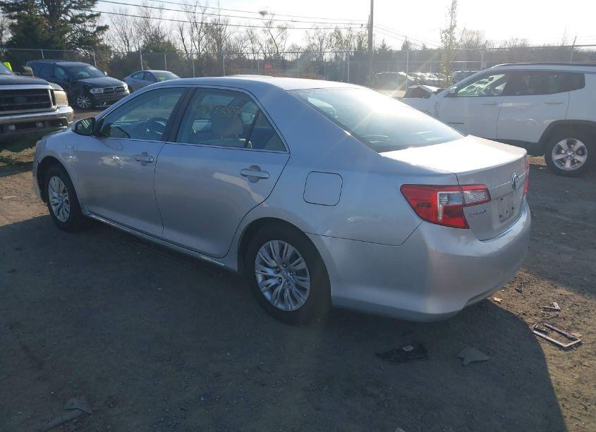 Photo 3 of 2014 Toyota Camry HYBRID LE (VIN 4T1BD1FK9EU140054)