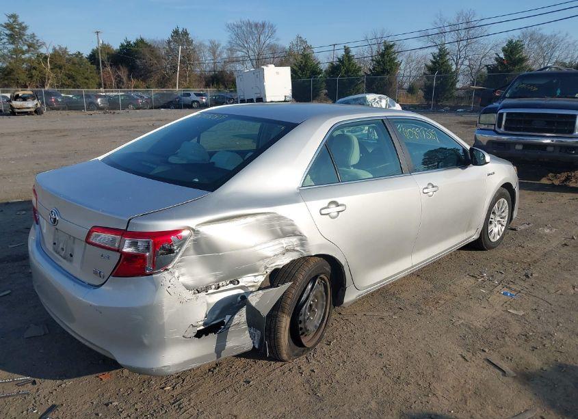 Photo 4 of 2014 Toyota Camry HYBRID LE (VIN 4T1BD1FK9EU140054)