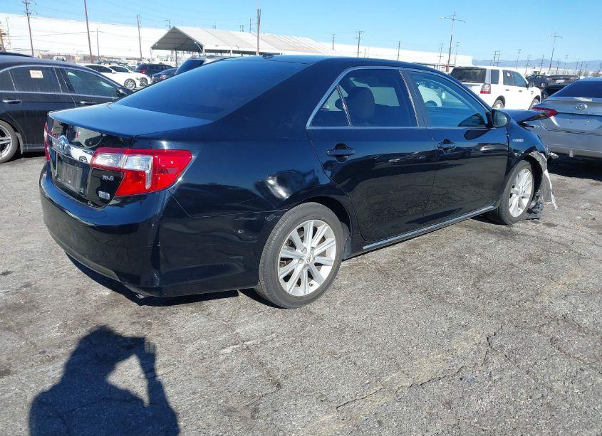 Photo 4 of 2012 Toyota Camry HYBRID XLE (VIN 4T1BD1FKXCU026349)