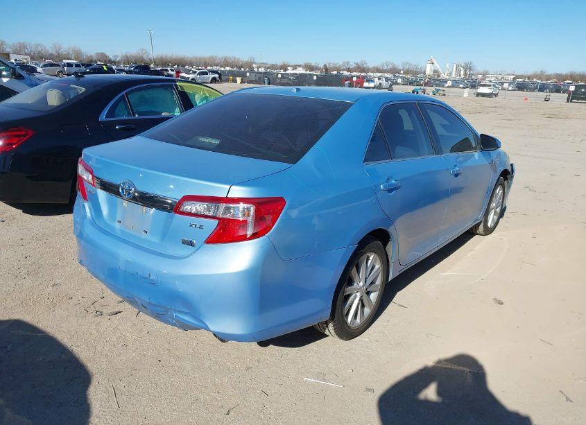 Photo 4 of 2012 Toyota Camry HYBRID XLE (VIN 4T1BD1FKXCU038632)