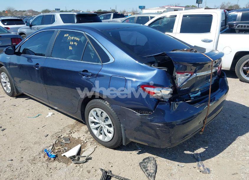 Photo 3 of 2016 Toyota Camry HYBRID LE (VIN 4T1BD1FKXGU195616)