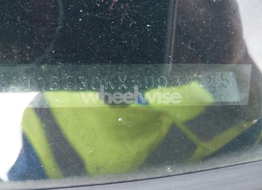 Photo 9 of 2005 Toyota Camry LE (VIN 4T1BE30KX5U088385)