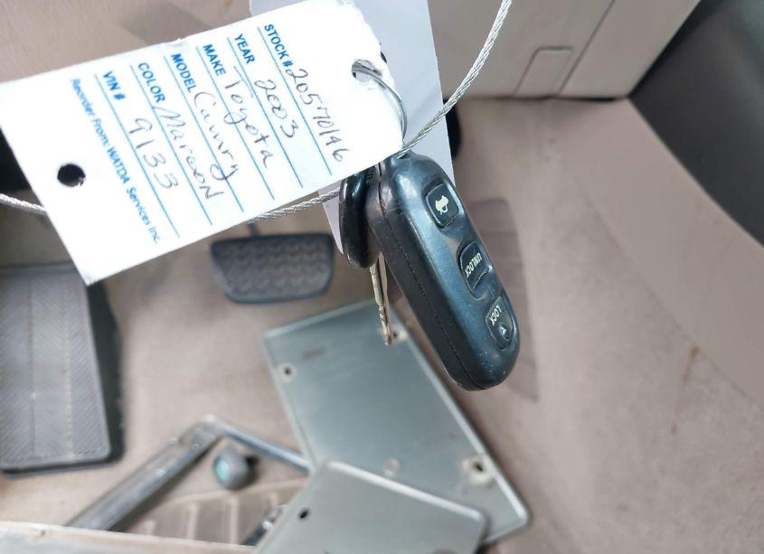 Photo 11 of 2003 Toyota Camry LE (VIN 4T1BE32K13U149133)