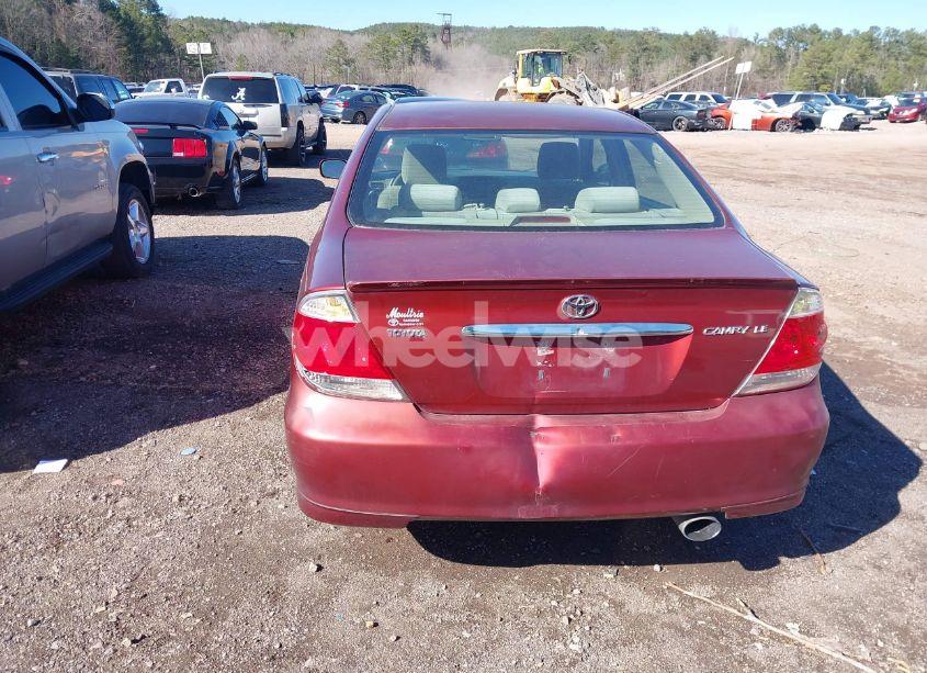 Photo 6 of 2005 Toyota Camry LE/XLE/SE (VIN 4T1BE32K35U087186)