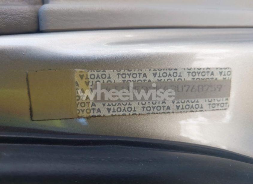 Photo 9 of 2003 Toyota Camry LE (VIN 4T1BE32K43U768759)