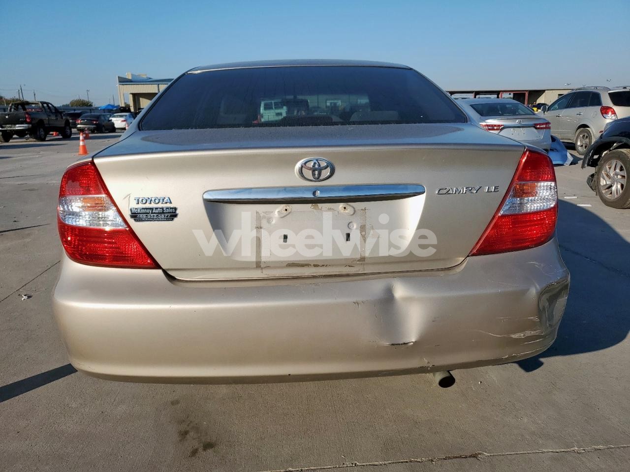 Photo 6 of 2004 TOYOTA CAMRY LE (VIN 4T1BE32K44U303917)