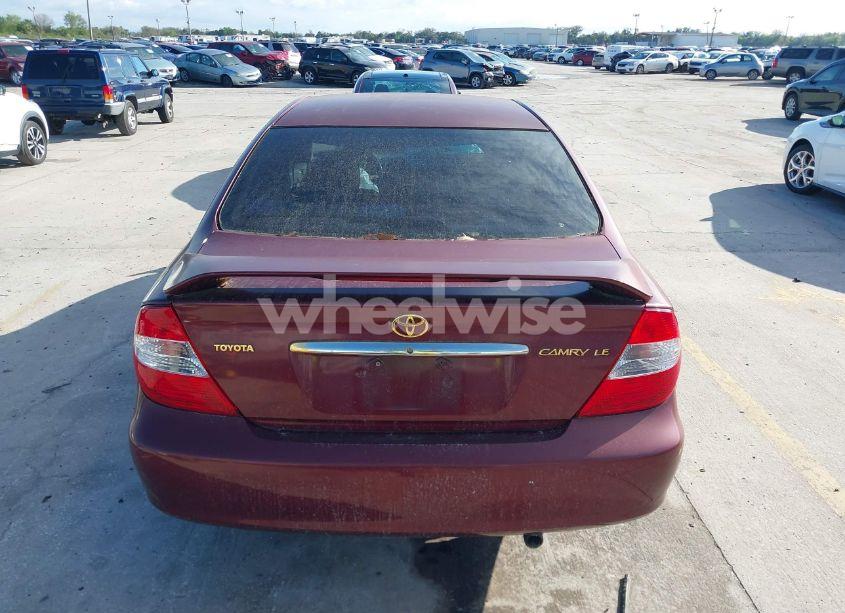 Photo 16 of 2002 Toyota Camry LE (VIN 4T1BE32K62U016141)