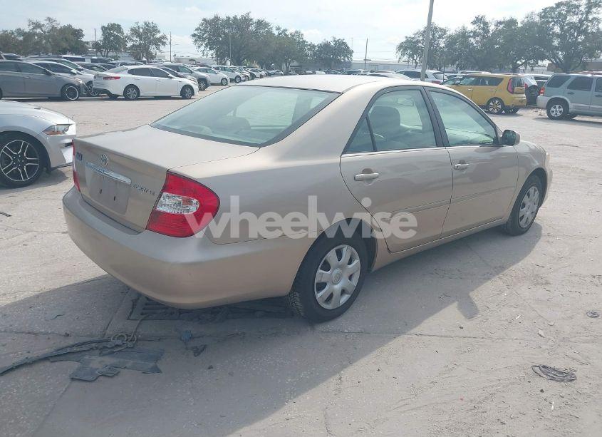 Photo 4 of 2002 Toyota Camry LE (VIN 4T1BE32K62U055599)