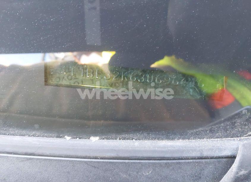 Photo 9 of 2003 Toyota Camry LE (VIN 4T1BE32K63U696446)