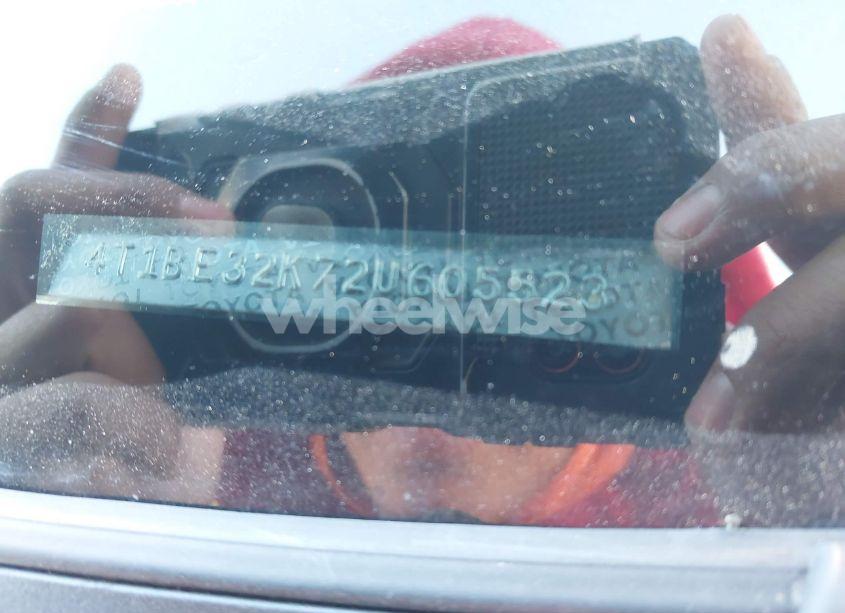 Photo 9 of 2002 Toyota Camry LE (VIN 4T1BE32K72U605523)