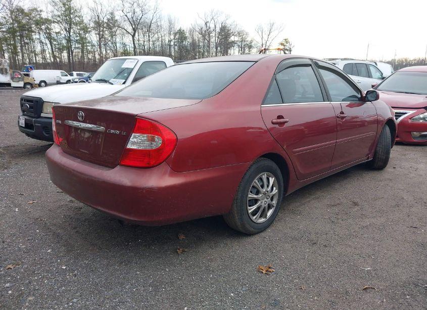 Photo 4 of 2003 Toyota Camry LE (VIN 4T1BE32K83U223602)