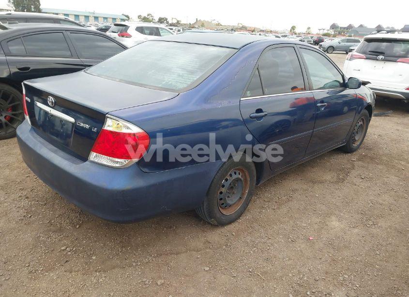 Photo 4 of 2005 Toyota Camry LE (VIN 4T1BE32K85U101891)