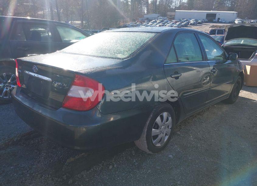 Photo 4 of 2003 Toyota Camry LE/XLE/SE (VIN 4T1BE32KX3U689421)