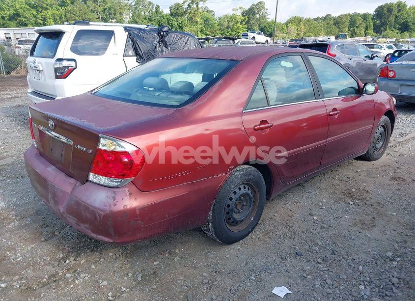 Photo 4 of 2006 Toyota Camry LE (VIN 4T1BE32KX6U143951)