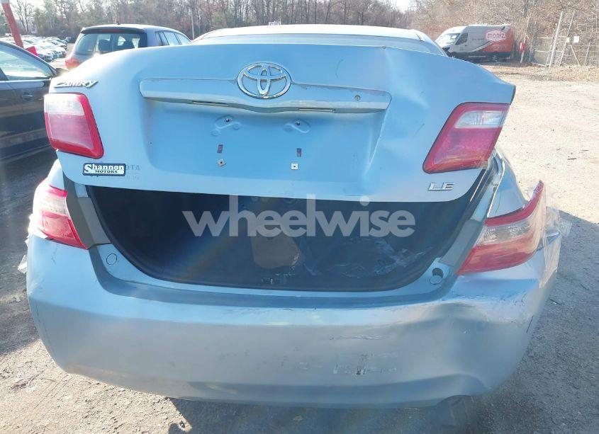 Photo 6 of 2009 Toyota Camry LE (VIN 4T1BE46K09U814757)