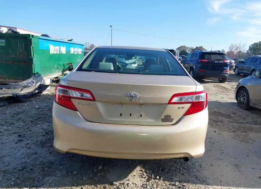 Photo 17 of 2012 Toyota Camry LE (VIN 4T1BF1FK0CU036088)