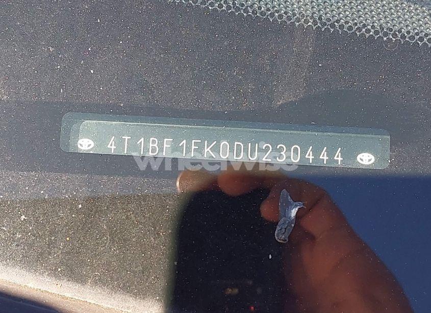 Photo 9 of 2013 Toyota Camry SE (VIN 4T1BF1FK0DU230444)