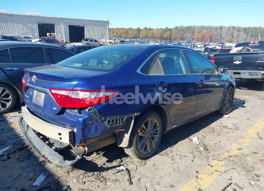 Photo 4 of 2016 Toyota Camry SE (VIN 4T1BF1FK0GU565787)