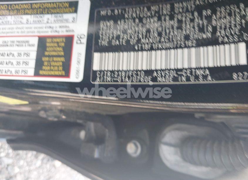 Photo 9 of 2017 Toyota Camry LE (VIN 4T1BF1FK0HU775162)